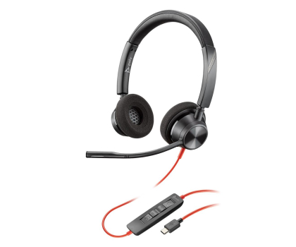 Słuchawki biurowe, callcenter Poly Blackwire 3320 USB-C